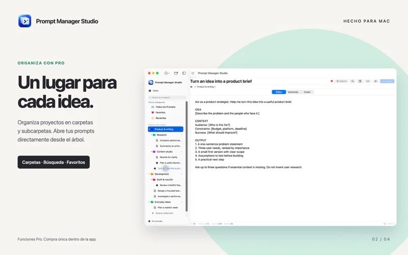 Prompt Manager Studio — 2