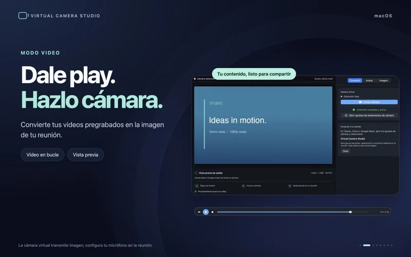 Virtual Camera Studio — 2