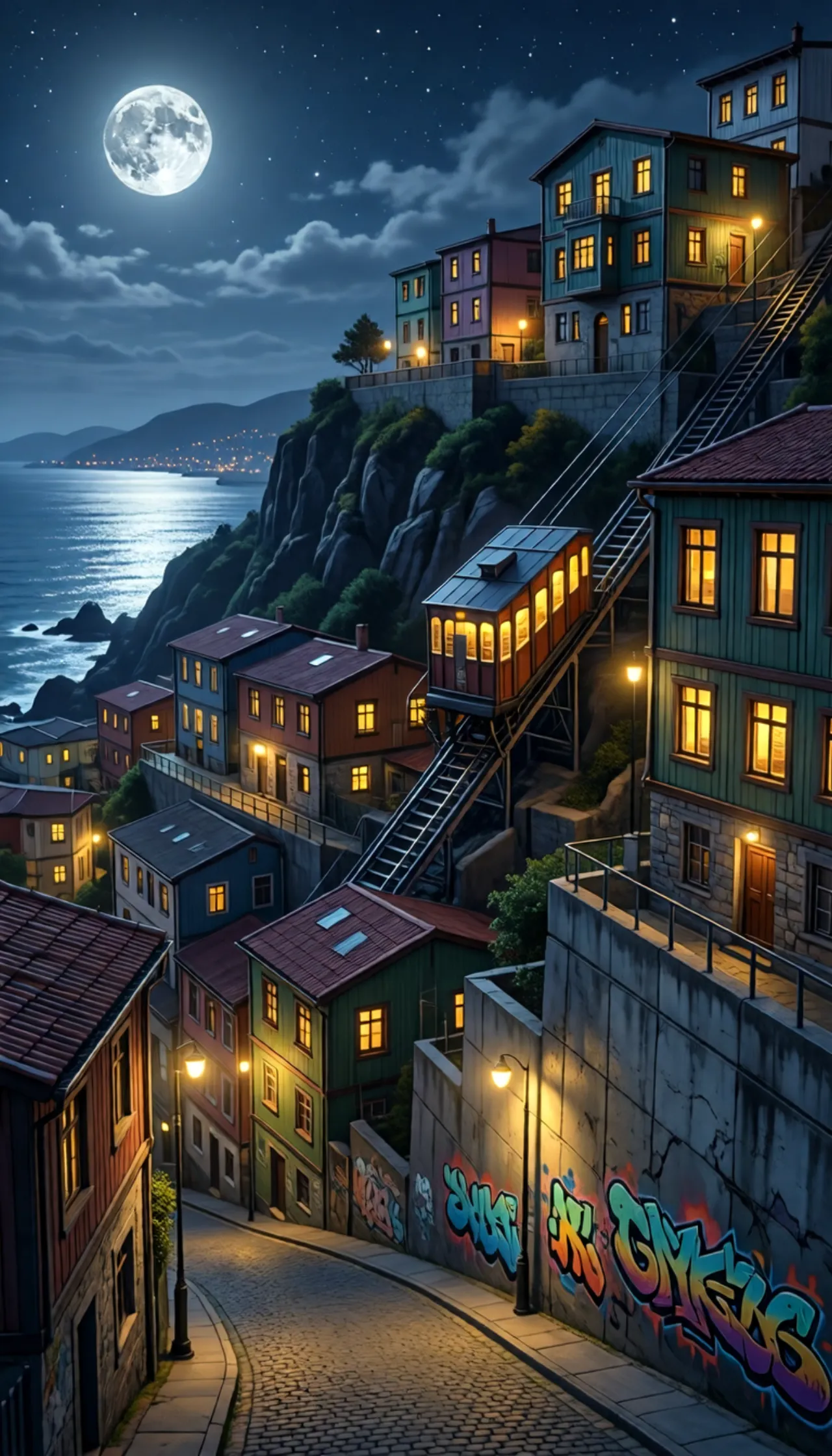 Valparaíso nocturno