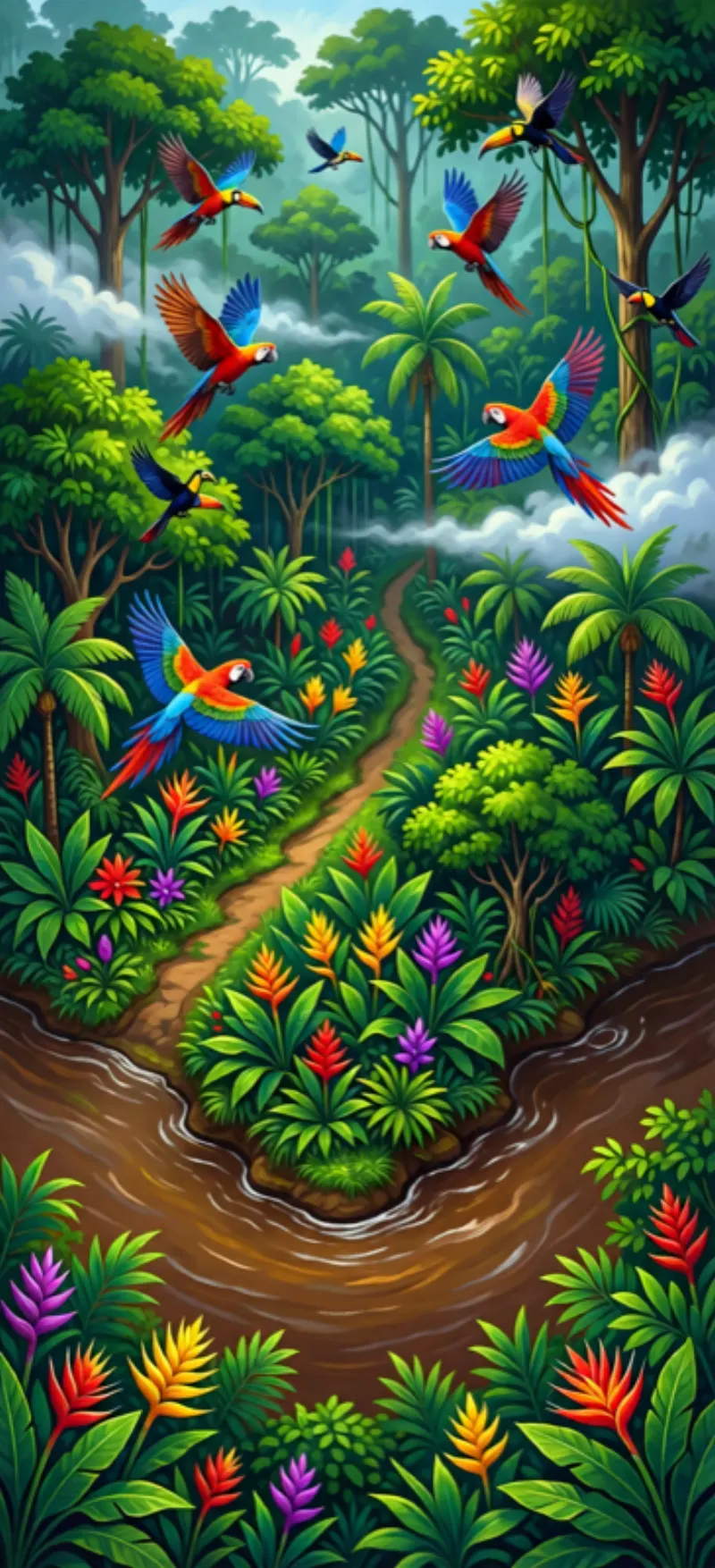 Amazonía — Selva y río