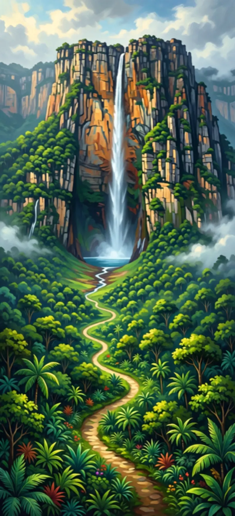 Venezuela — Tepuyes y Salto Ángel