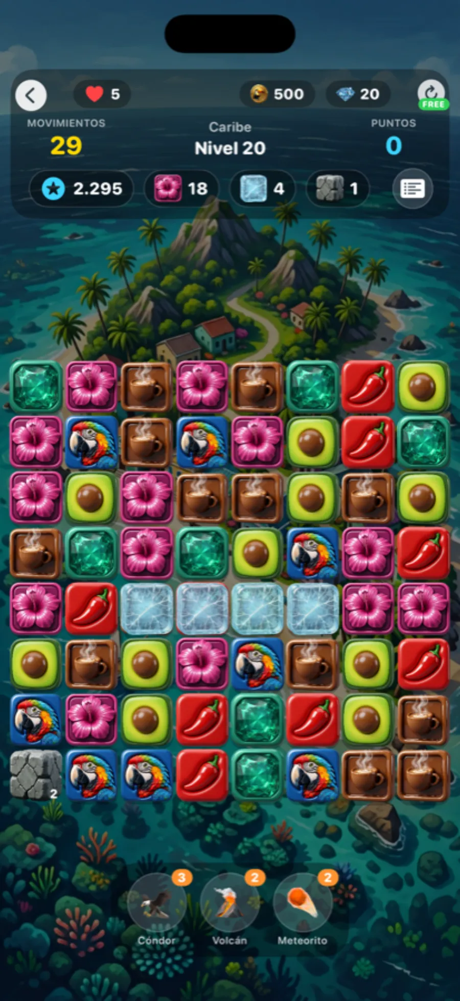 Gameplay en el Caribe
